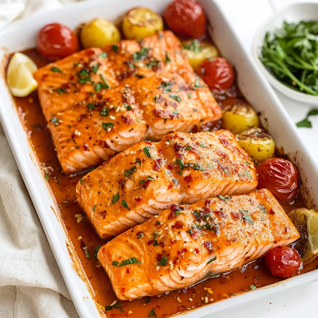 Maple Glazed Sheet Pan Salmon – Irresistibly Sweet &amp; Juicy!