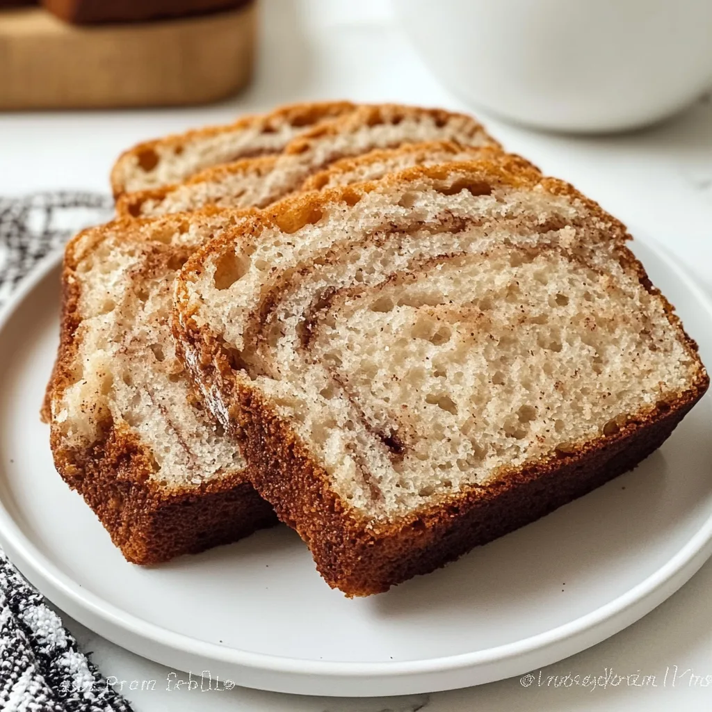 Sourdough Discard Cinnamon Quick Bread: Irresistibly Soft &amp; Cozy!