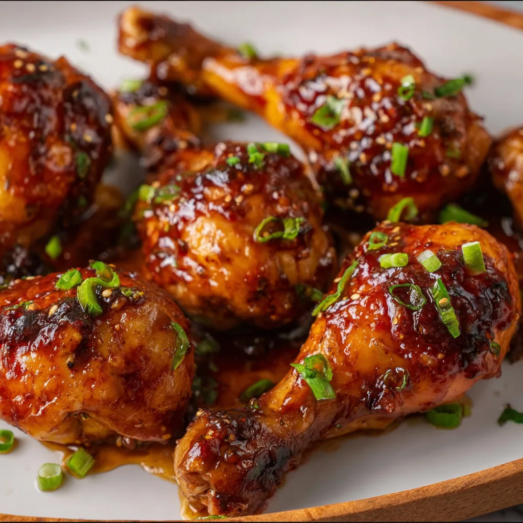 Sweet Soy Glazed Chicken Drumsticks: Irresistibly Juicy & Viral!