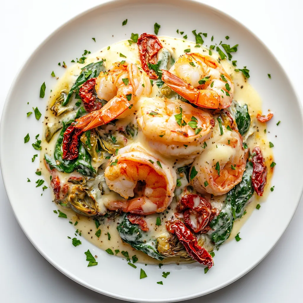 Tuscan Shrimp with Spinach: Irresistibly Flavorful &amp; Easy!