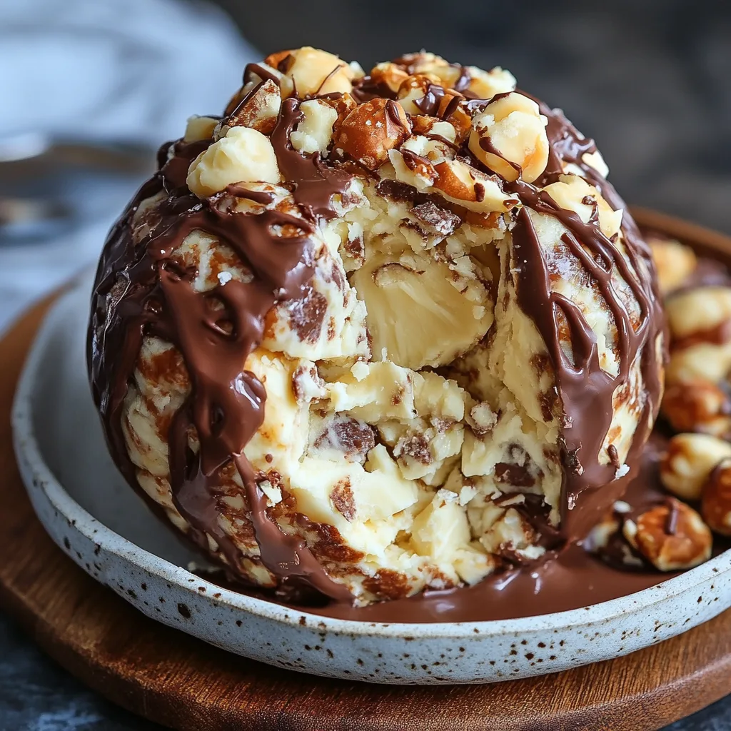 Snickers Cheese Ball: Irresistible Sweet & Savory Party Treat!