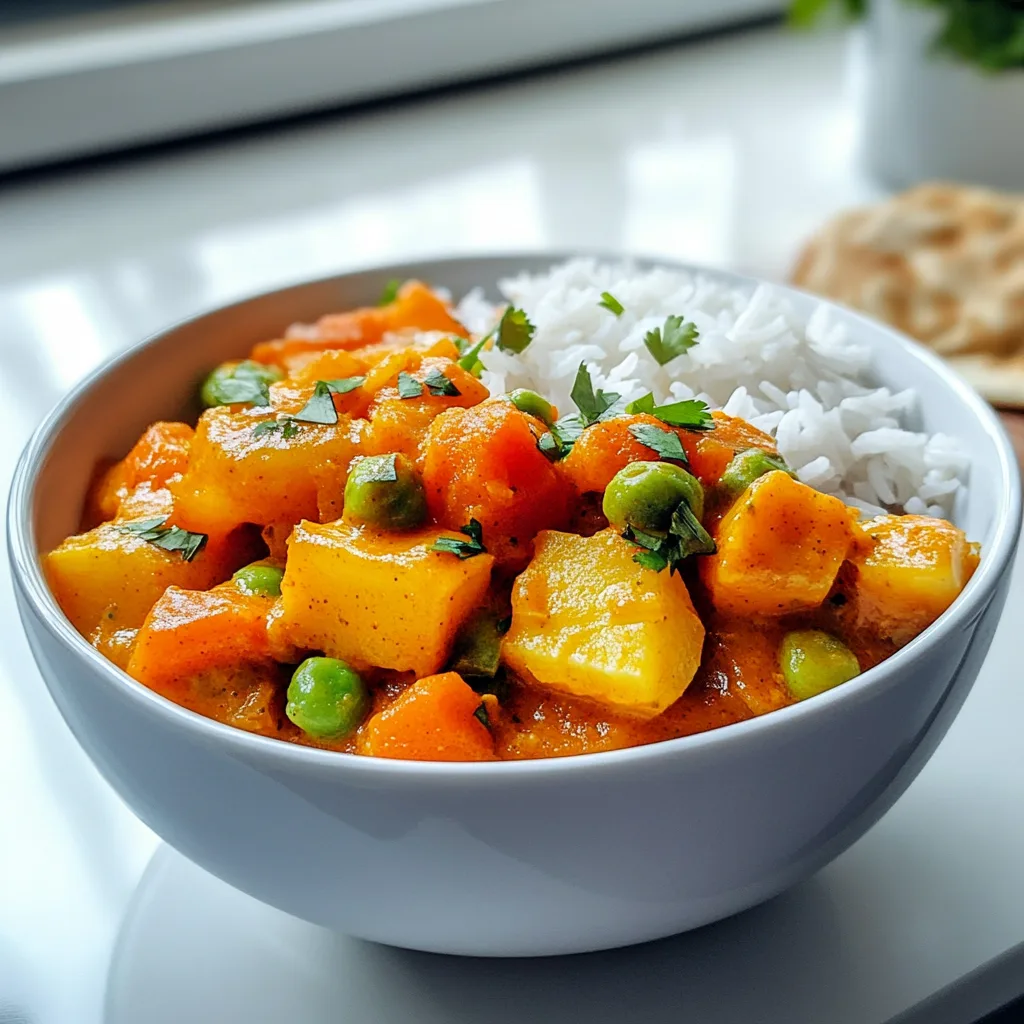 Indian Curry Vegetable Rice Bowl with creamy curry yogurt sauce packed with flavorful spices and fresh veggies for a healthy, satisfying meal