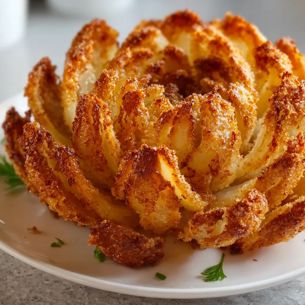 Crispy Air Fryer Blooming Onion: Irresistibly Crunchy &amp; Easy!