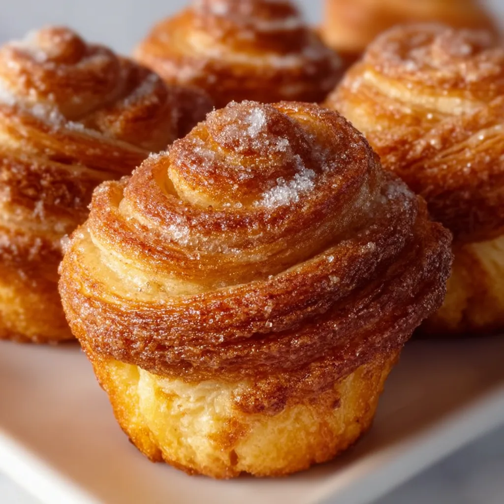 Delicious Cruffins with Cinnamon: Irresistibly Fluffy & Sweet!