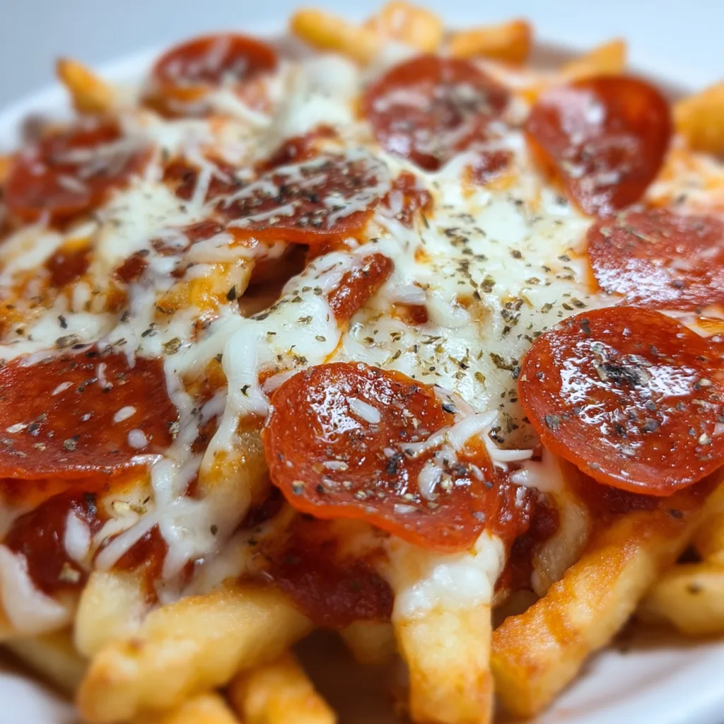Pepperoni Pizza Fries: Irresistibly Crispy & Cheesy Snack Craze!