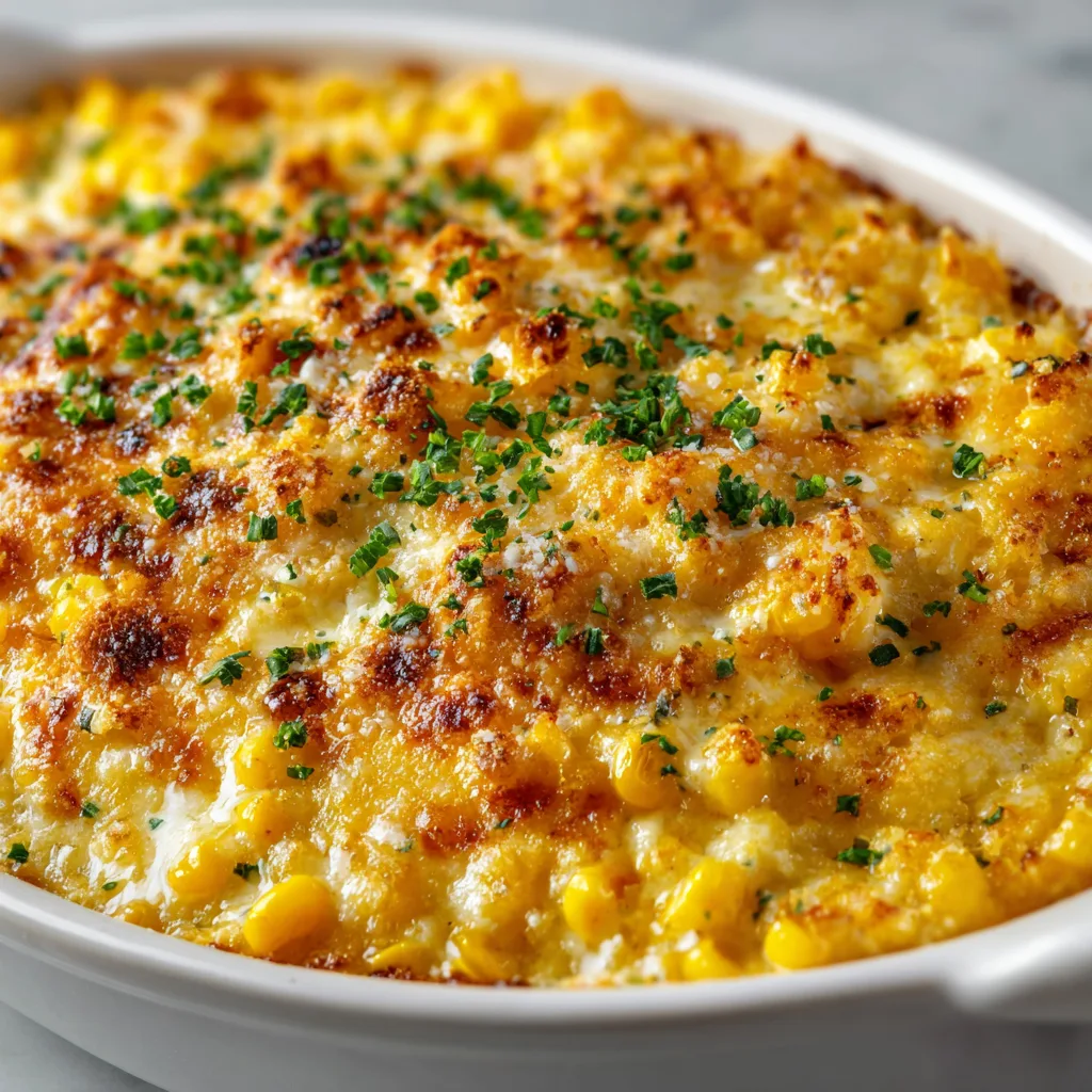 Ruth’s Chris Creamed Corn Au Gratin: Irresistibly Cheesy &amp; Viral!