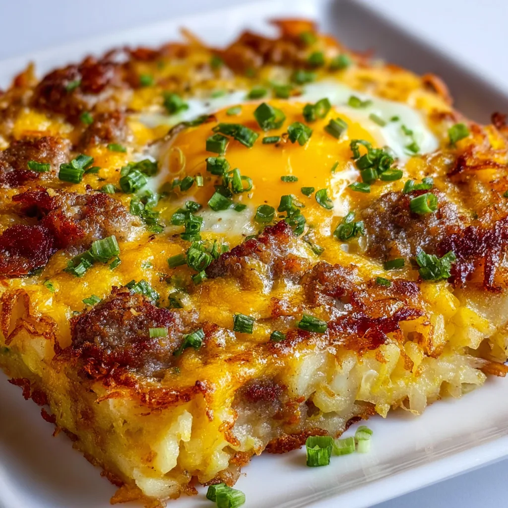 Sausage Hashbrown Breakfast: Easy, Crispy &amp; Irresistibly Delicious!