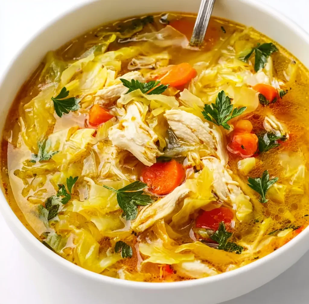 Soul-Warming Cabbage & Chicken Soup Recipe to Heal Your Soul