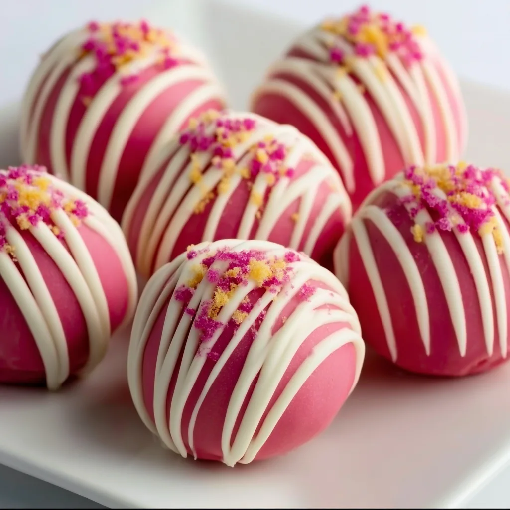 Strawberry Cheesecake Truffle Balls: Irresistibly Creamy & Viral!