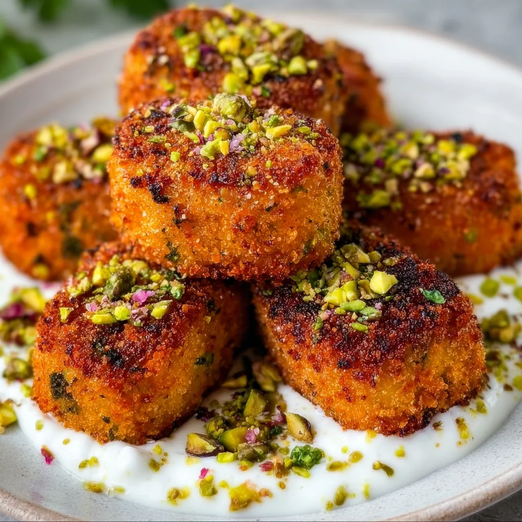 Sweet Potato Croquettes with Burrata & Pistachio Dip – Irresistibly Crispy!