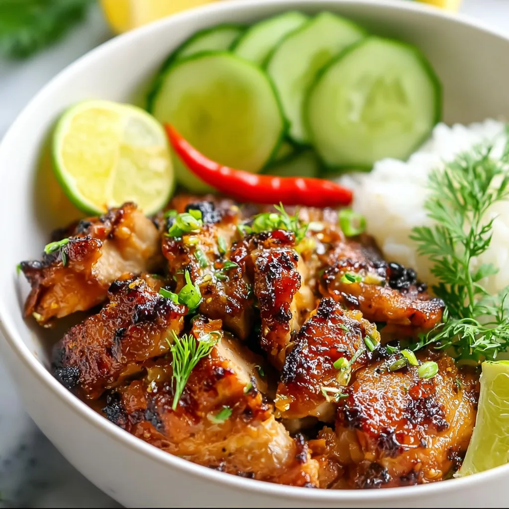 Vietnamese Lemongrass Chicken: Irresistibly Flavorful & Easy Recipe!