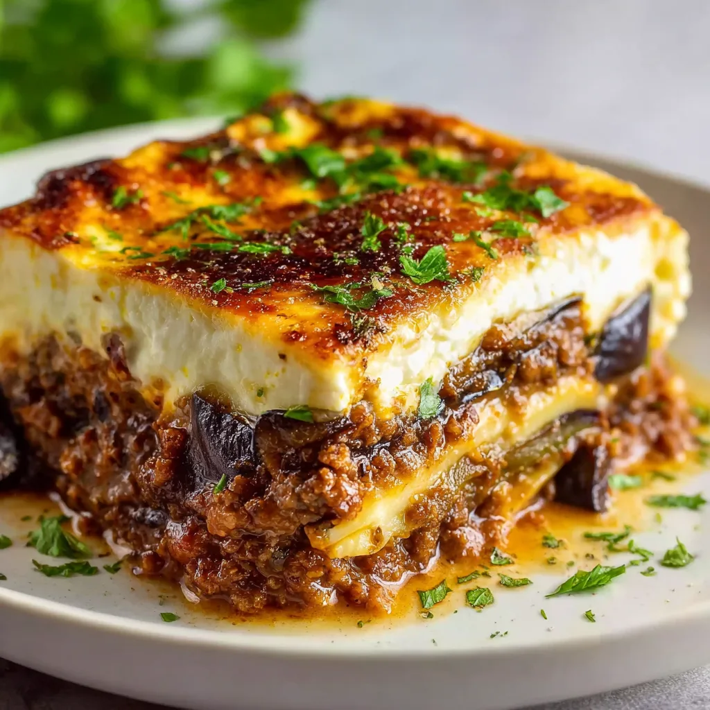 Authentic Moussaka Recipe: Greek Beef &amp; Eggplant Lasagna Bliss
