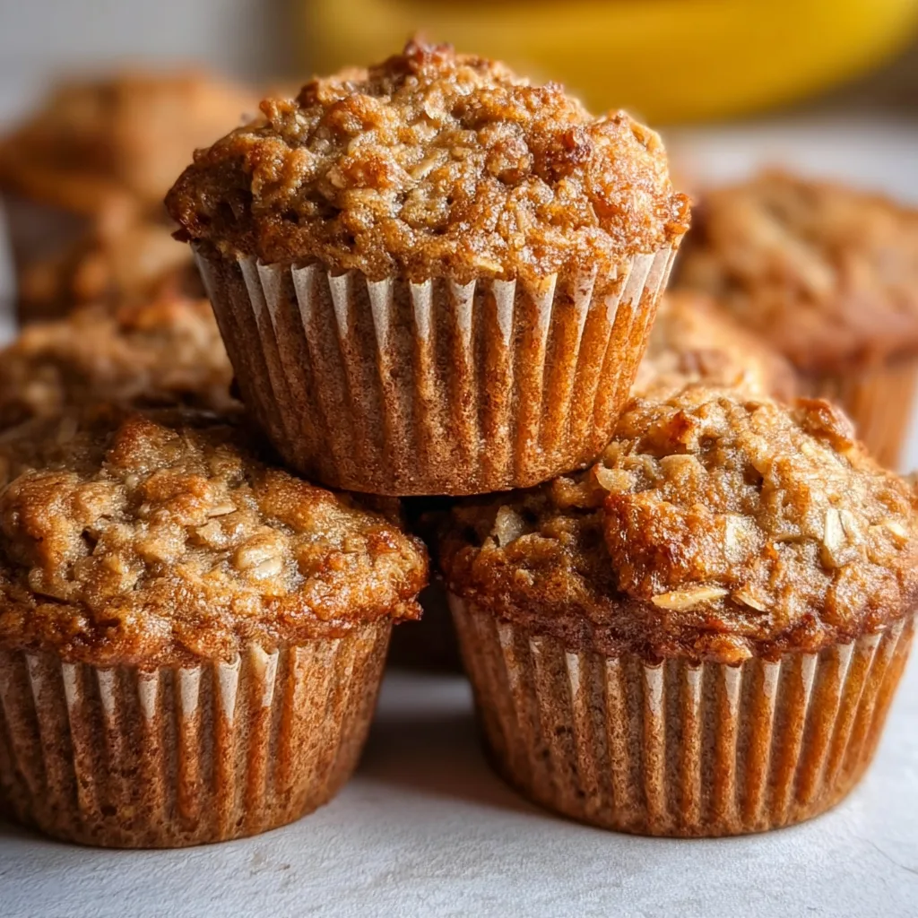 Banana Oatmeal Muffins: Irresistibly Moist &amp; Easy Breakfast Treat!