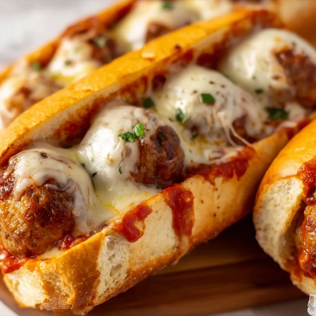 Cheesy Meatball Subs That'll Melt Your Heart & Crave More!