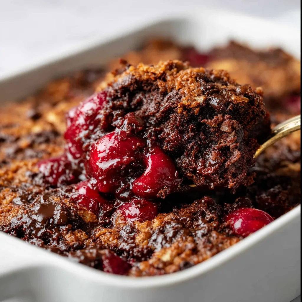 Chocolate Cherry Dump Cake: Irresistibly Easy & Delicious!