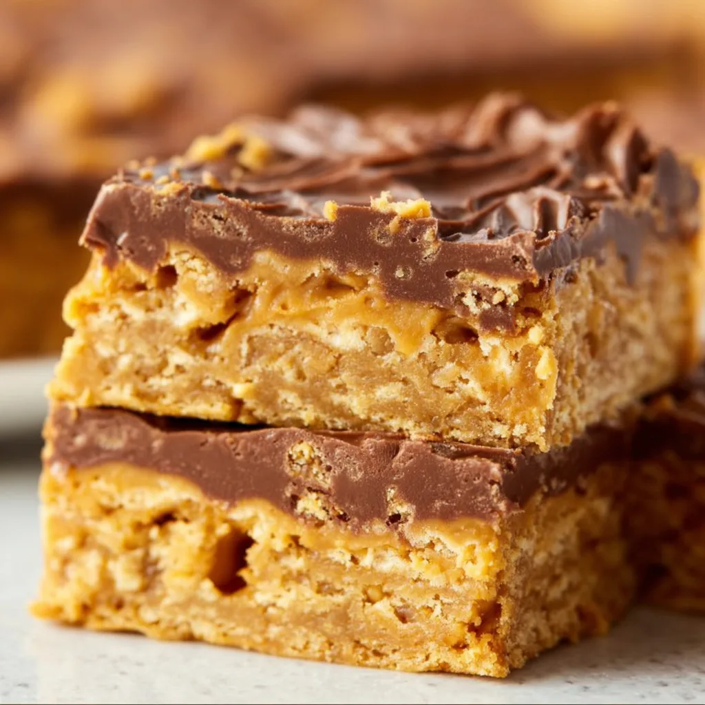Classic Peanut Butter Lunch Lady Cookie Bars - Irresistibly Soft &amp; Delicious!