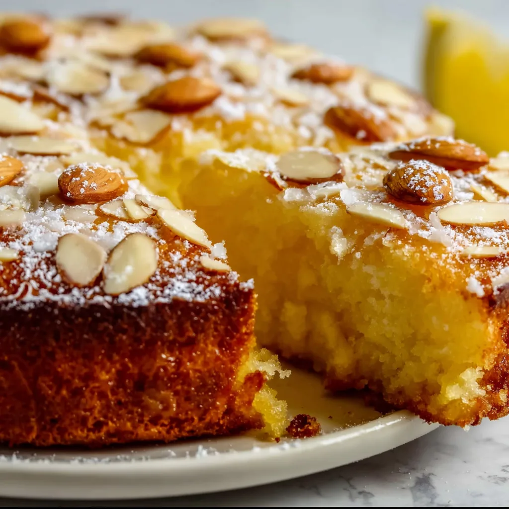 Lemon Almond Cake to Die For: Irresistibly Zesty & Moist!