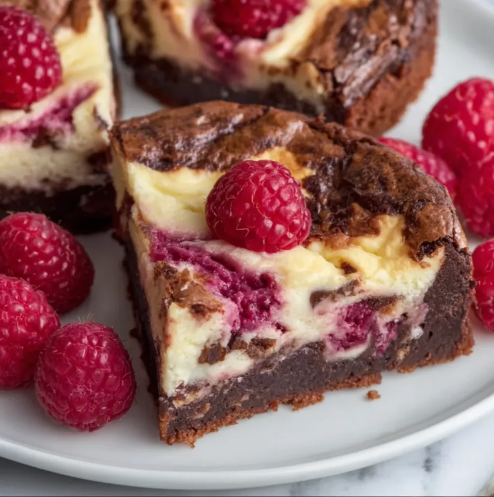 Raspberry Cheesecake Brownies: Irresistibly Decadent &amp; Easy to Make!