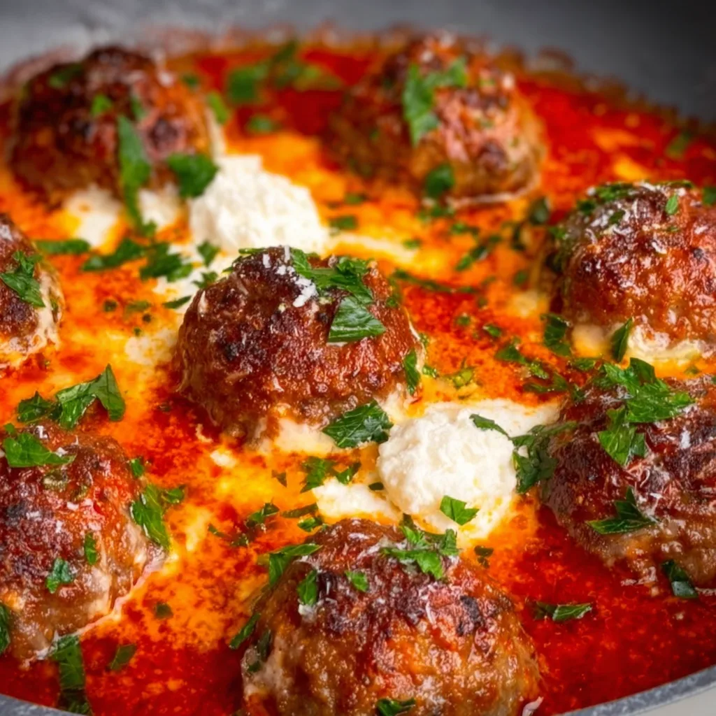 Baked Ricotta Meatballs That Melt Hearts &amp; Taste Buds Fast!