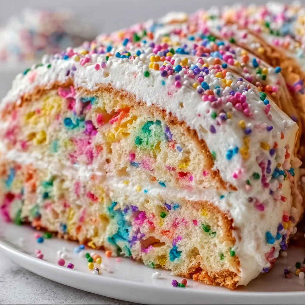 Chaos Style Confetti Birthday Cake: Irresistibly Fun &amp; Flavorful!