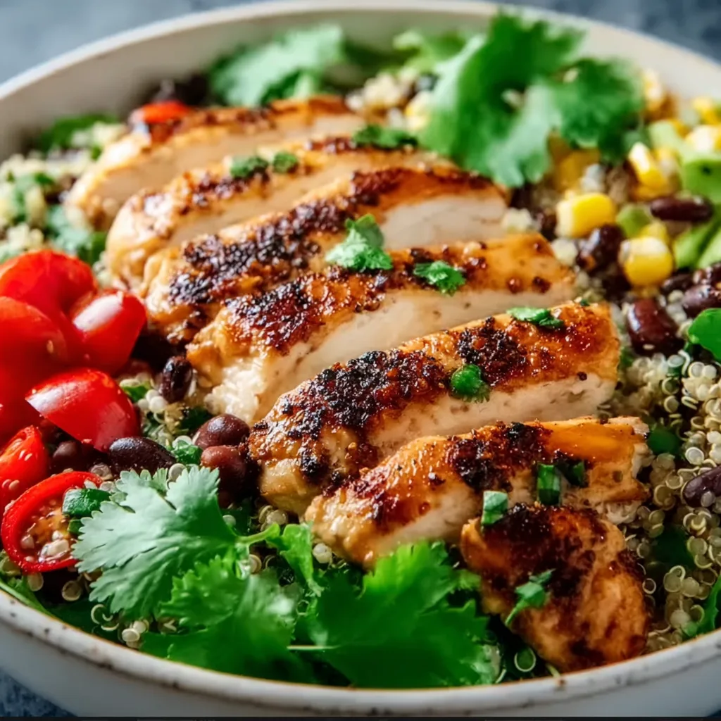 Chicken & Quinoa Dinner Bowl: Easy, Healthy & Delicious Recipe!