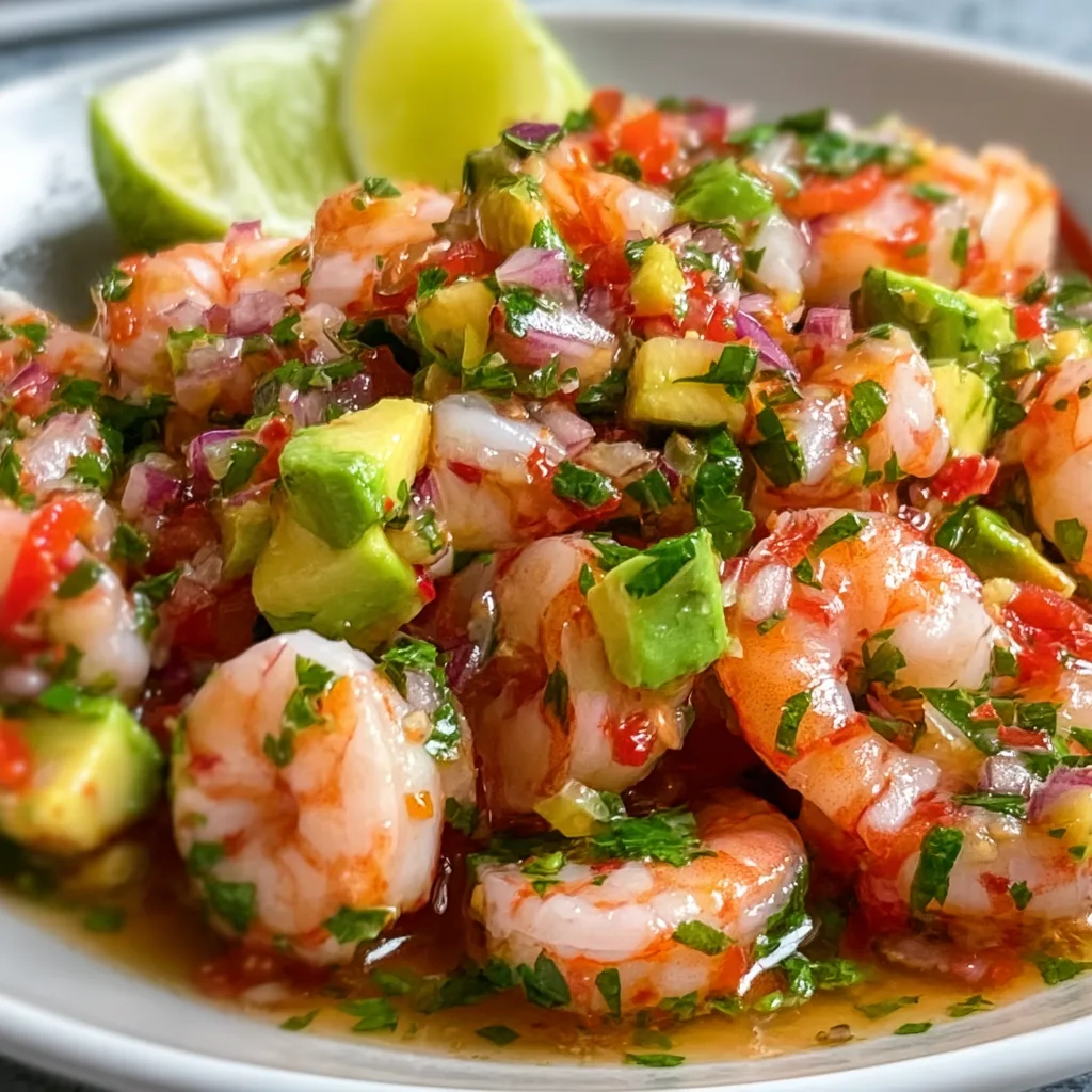 Chili Lime Shrimp Ceviche: Irresistibly Tangy & Fresh Delight!