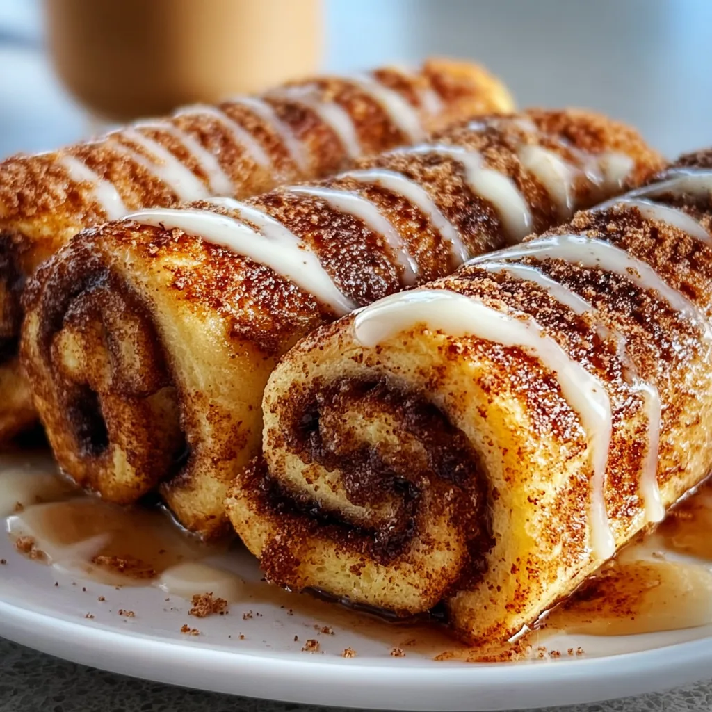 Cinnamon Roll French Toast Roll-Ups: Irresistibly Gooey &amp; Viral!