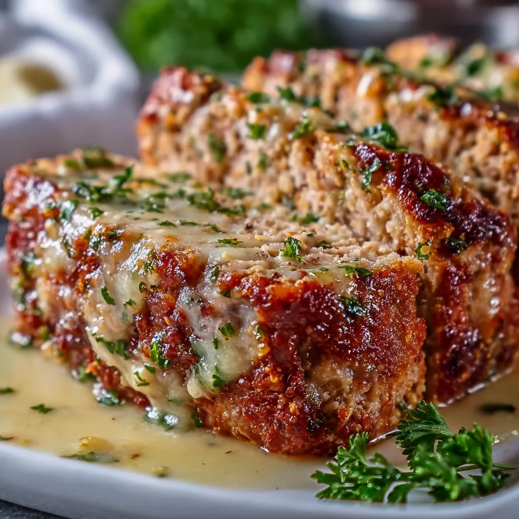Garlic Parmesan Chicken Meatloaf: Irresistibly Juicy & Easy Recipe