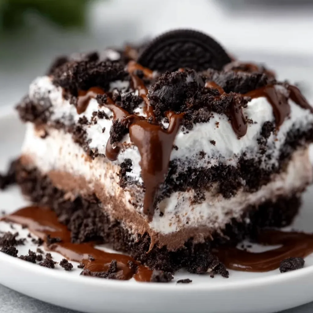 No Bake Oreo Chocolate Lasagna – Irresistibly Easy & Delicious!
