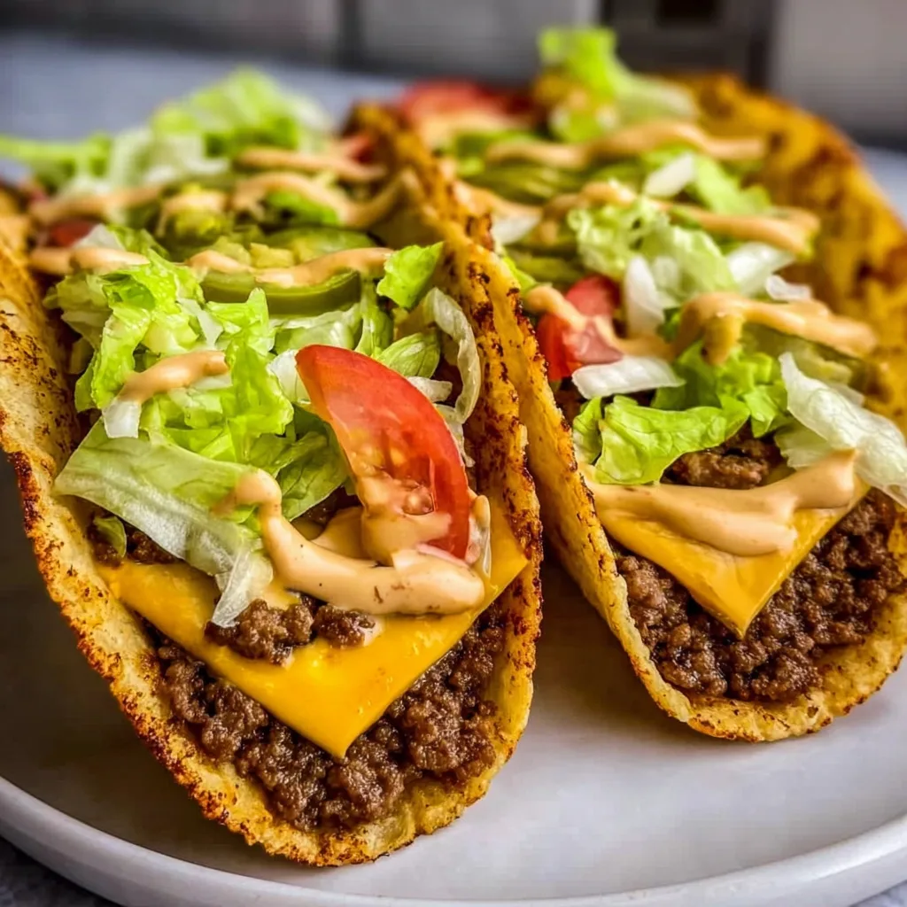 Smash Burger Tacos: Unbelievably Juicy & Irresistibly Crispy!