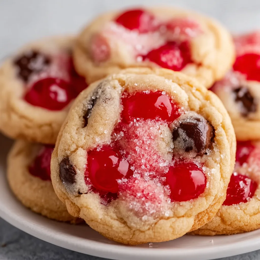 Sweet Maraschino Cherry Cookies: Irresistibly Soft & Bursting with Flavor