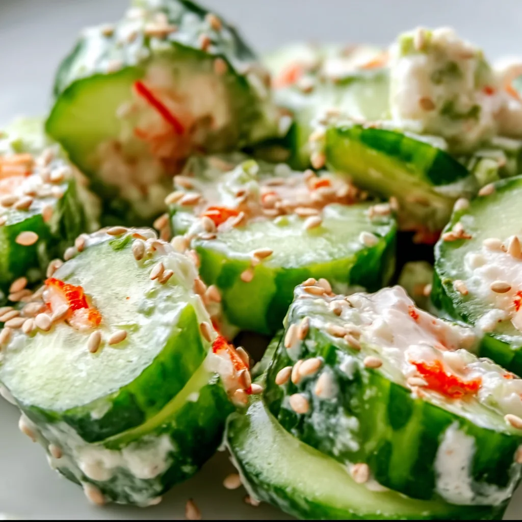 California Roll Cucumber Salad: Fresh, Crunchy & Irresistibly Delicious!