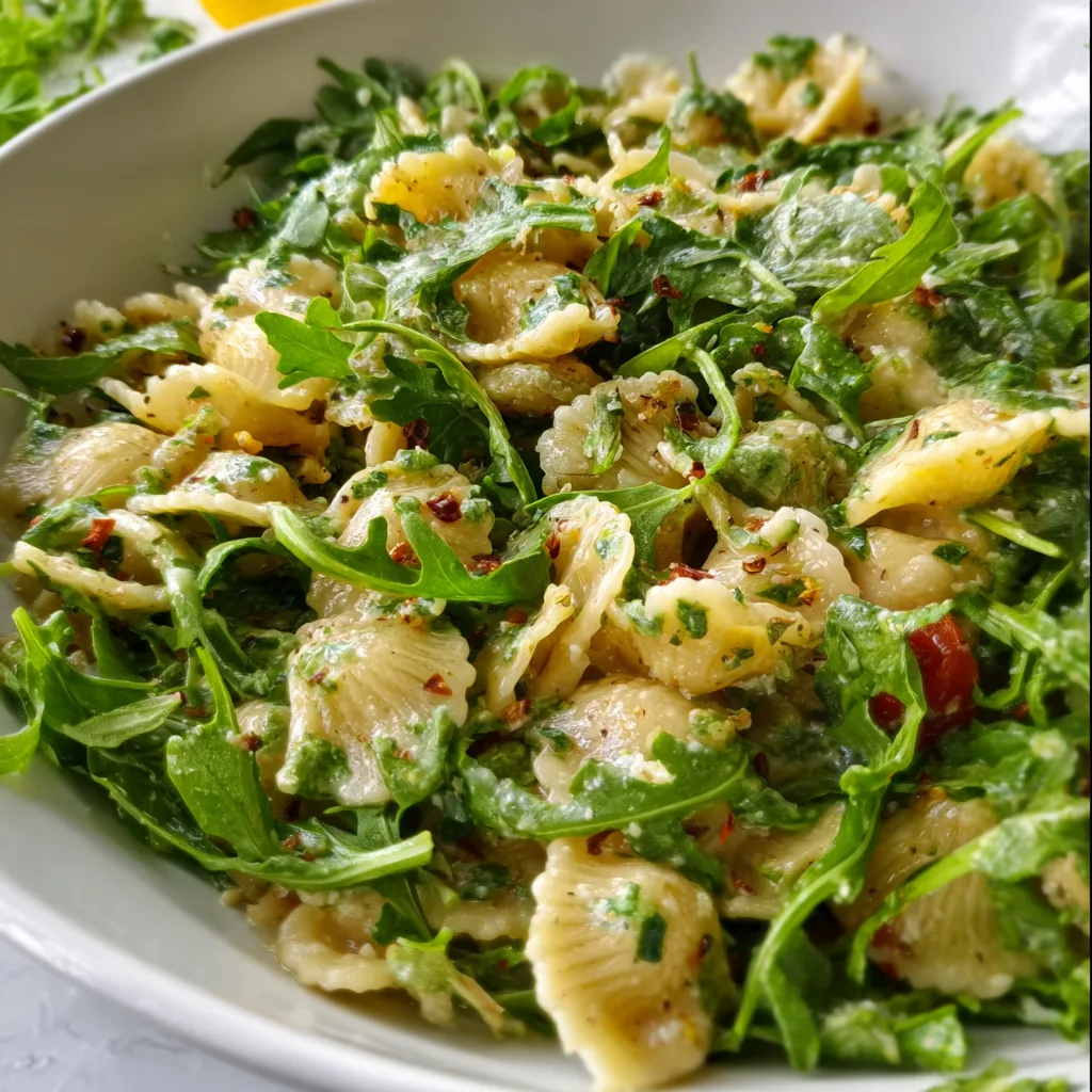 Lemon Arugula Pasta Salad Recipe: Fresh, Zesty &amp; Irresistible!
