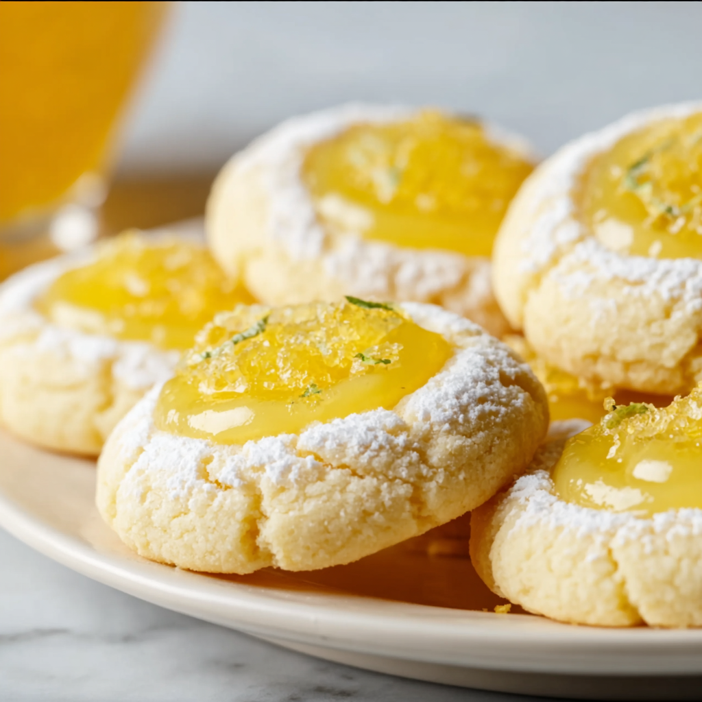 Lemon Curd Cookies Recipe: Irresistibly Tangy & Soft Delight!