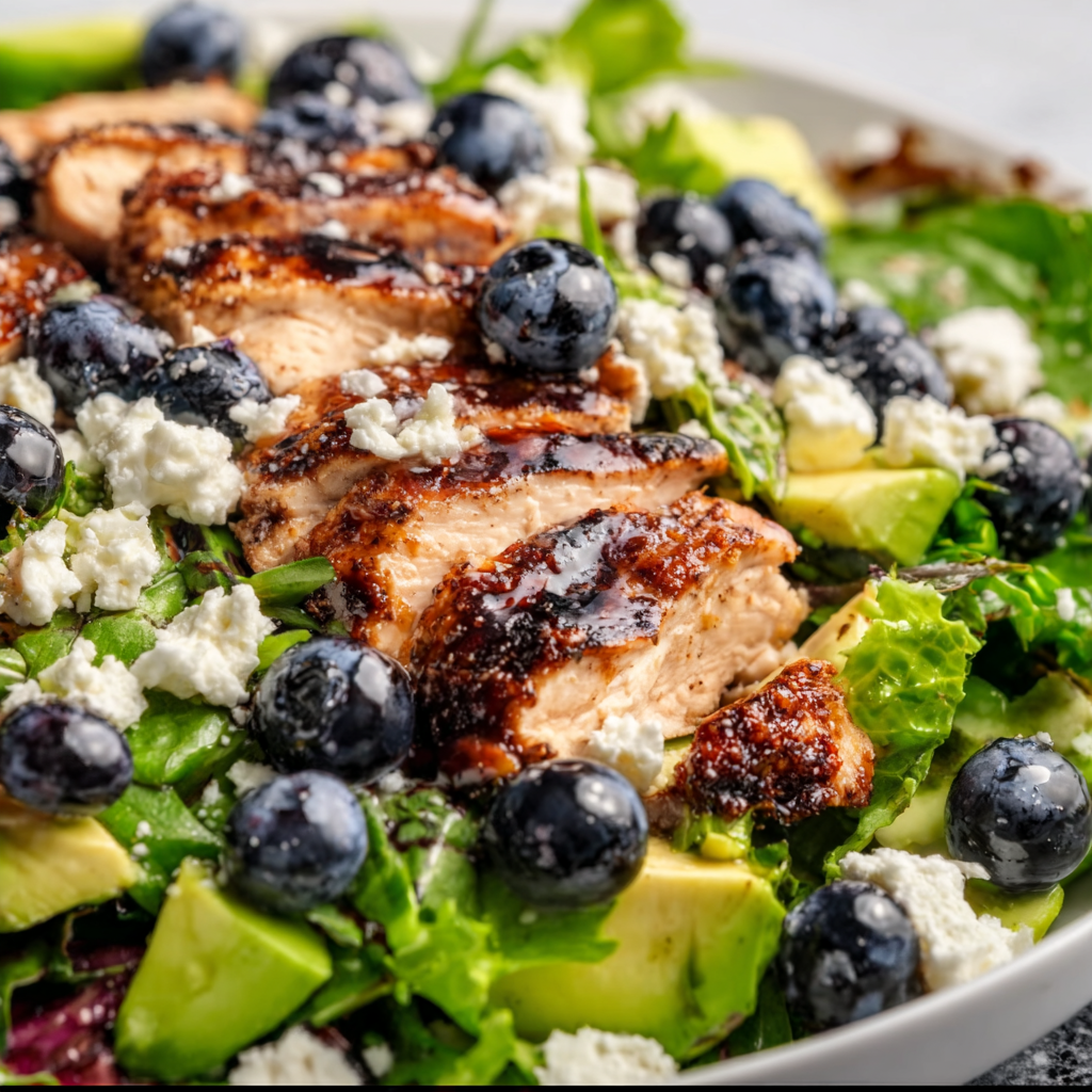 Chicken Blueberry Feta Salad Recipe: Fresh, Tangy &amp; Irresistible!