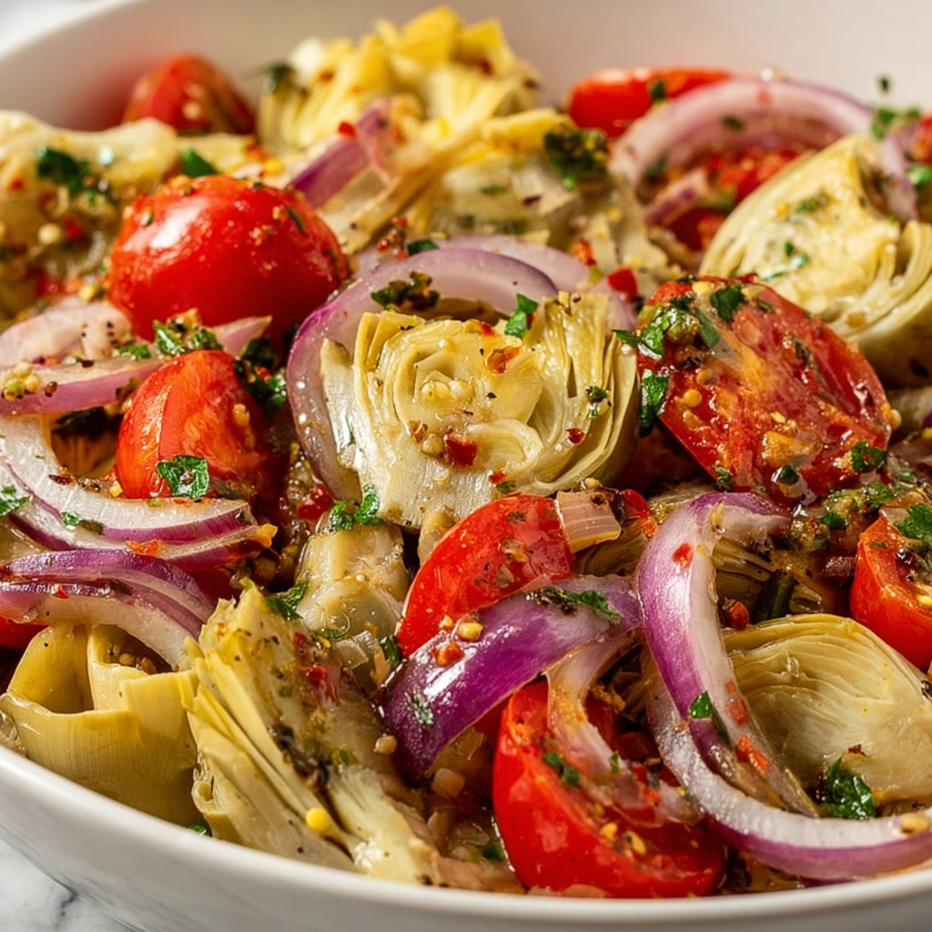 Easy Tuscan Artichoke Tomato Salad Recipe: Fresh, Flavorful & Quick!