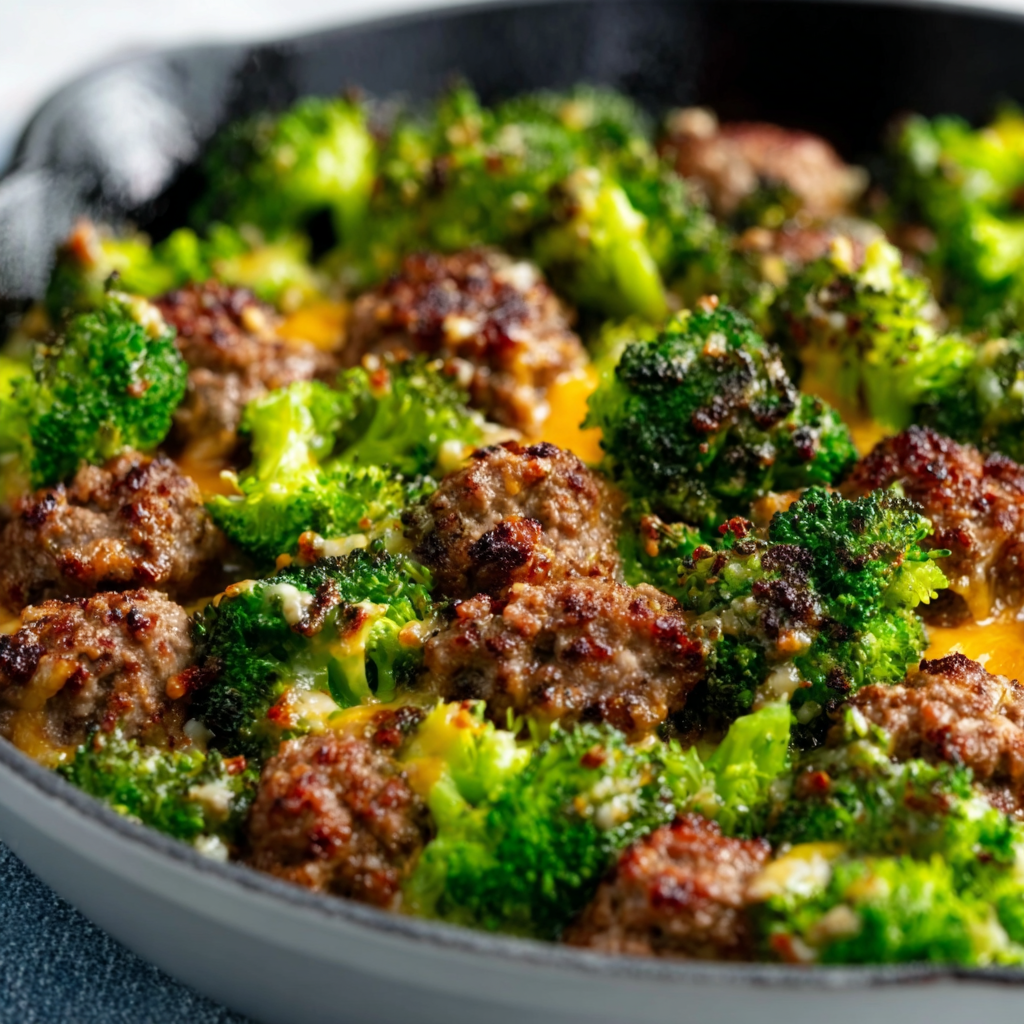 Keto Hamburger Broccoli Skillet: Irresistibly Easy & Delicious!