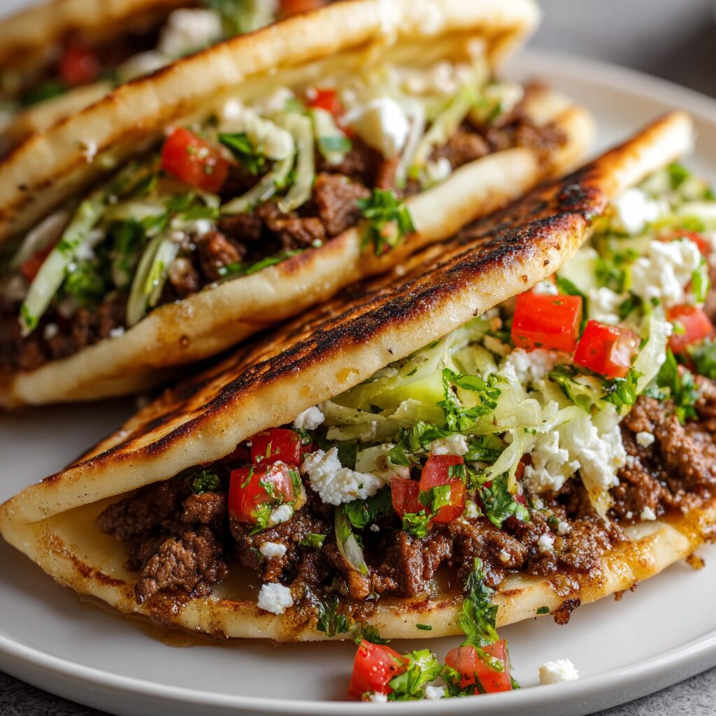 Mediterranean Beef Pita Pockets: Irresistibly Delicious & Easy!
