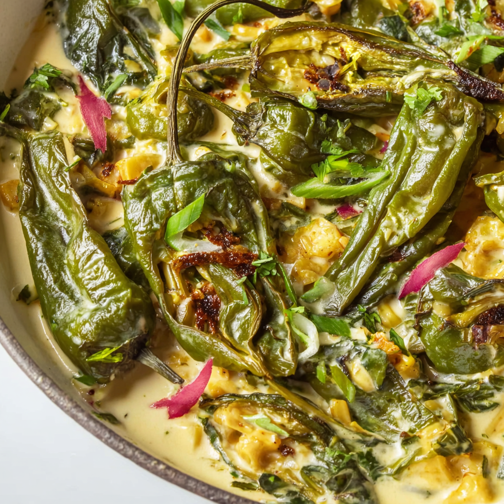 Mexican Rajas Poblanas Recipe: Irresistibly Creamy & Flavorful!