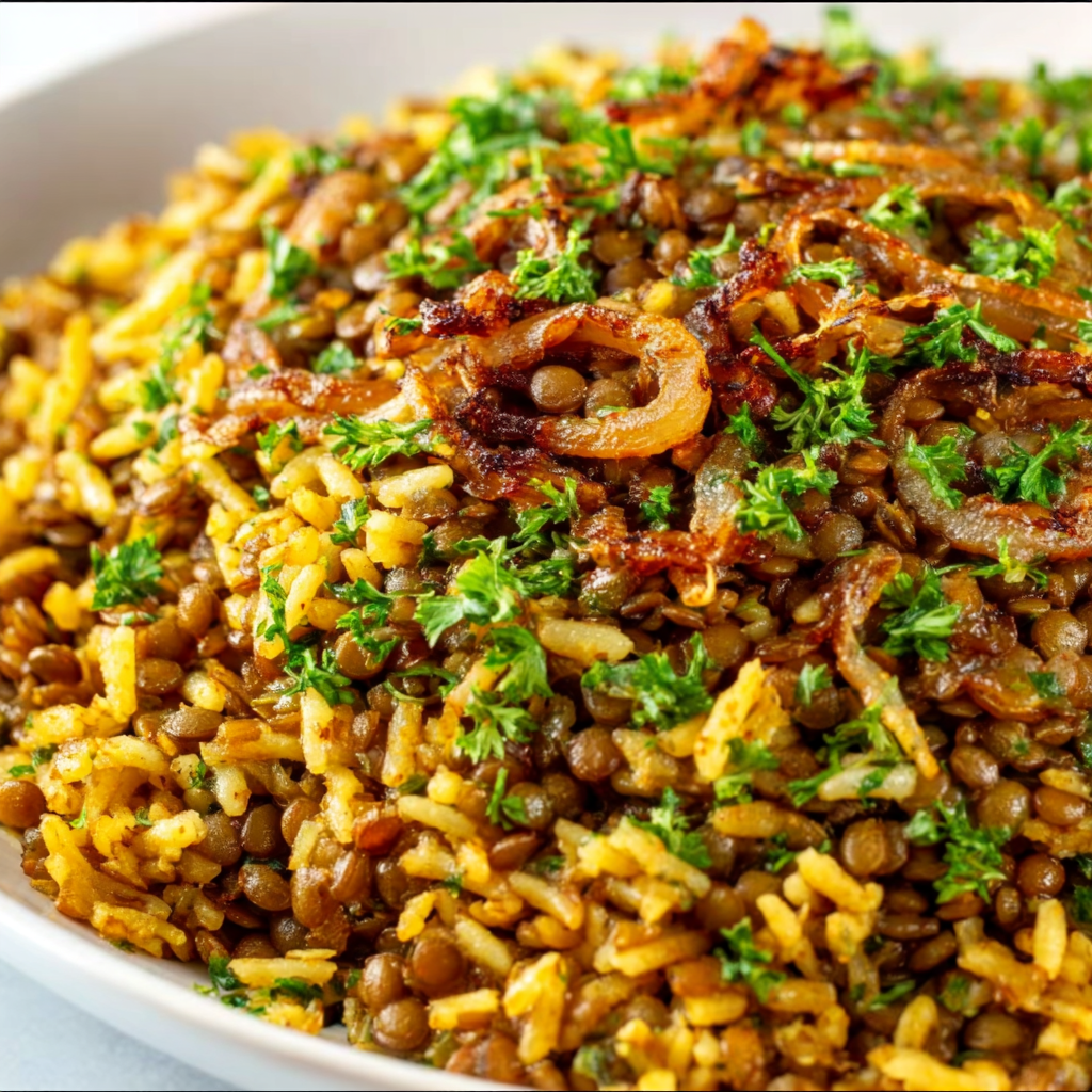 Mujadara Recipe: Irresistible Lentils &amp; Rice for Soulful Comfort!