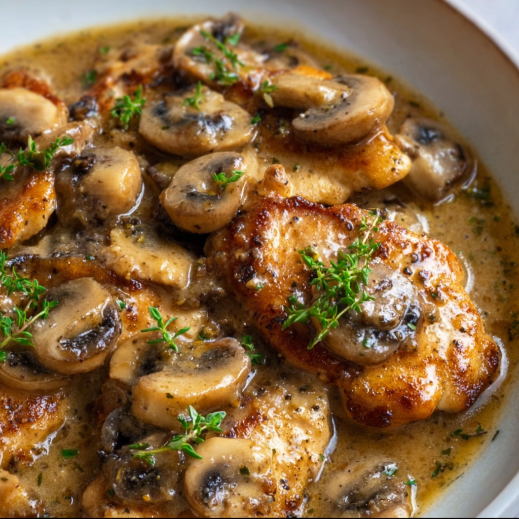 Mushroom Chicken Recipe: Irresistibly Creamy & Packed with Flavor!