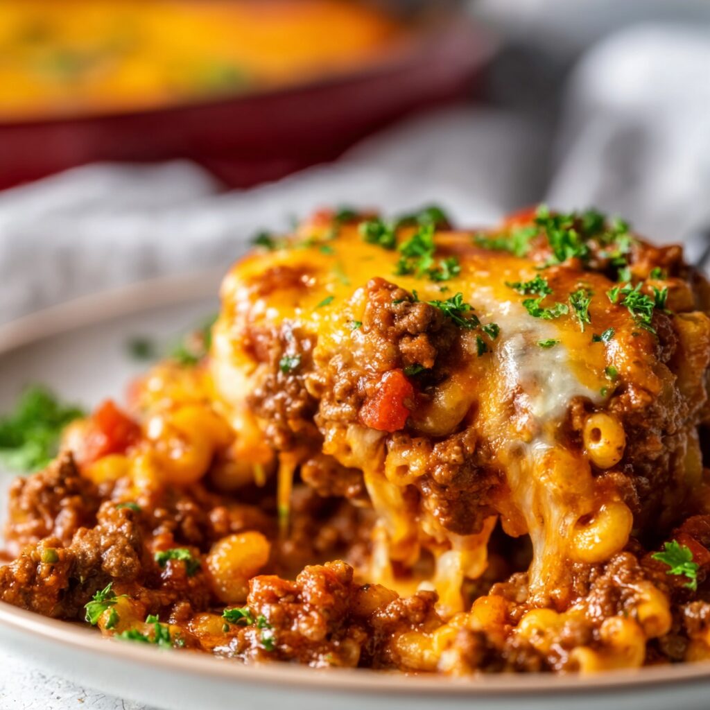 Sloppy Joe Ground Turkey Casserole That’ll Wow Your Family!